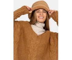 Och Bella Megztinis-TW-SW-BI-M903.33X-camel