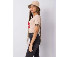 Och Bella Marškinėliai-TW-TS-BL-001.99-smėlio spalvos