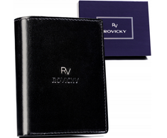 Odinė piniginė RFID ROVICKY RV-7680272-IL-BCA-44