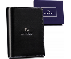 Odinė piniginė RFID ROVICKY RV-7680278-IL-BCA-44