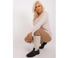 P-M Megztinis-PM-SW-PM-3770.30-šviesiai smėlio spalvos
