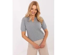 P-M Sweter-PM-SW-PM-5053.39-pilka