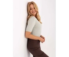 P-M Sweter-PM-SW-PM-5053.39-šviesiai žalia