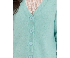 P-M Sweter-PM-SW-PM-5321.88-mietowy