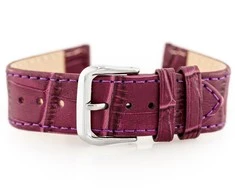 Pacific Odinis laikrodžio dirželis W41 - violetinis - 20mm