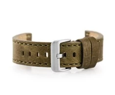 Pacific Odinė laikrodžio apyrankė W48 - PREMIUM - alyvinė - 24mm