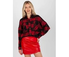 Patiskha Marškiniai-DN-KS-3990.95P-juoda ir raudona