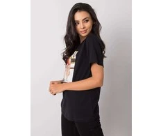Pepper Mint Marškinėliai-PM-TS-SS21CA30.66-juodi