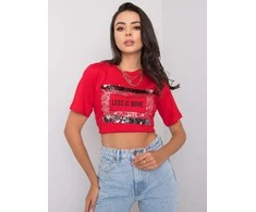 Pepper Mint Marškinėliai-PM-TS-SS21TX20.85P-raudoni