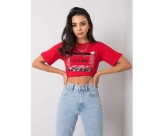 Pepper Mint Marškinėliai-PM-TS-SS21TX20.85P-raudoni