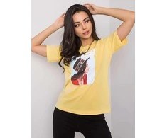 Pepper Mint Marškinėliai-PM-TS-SS21TX64.32-geltoni