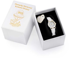 Laikrodis CHILDREN'S WATCH PERFECT LP284-05 communion watch - baltas/color + BOX (zp809g)