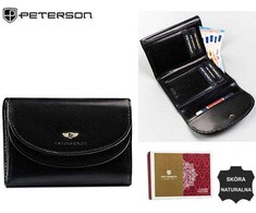 Peterson Portfel skórzany PTN 116-BO Juodas
