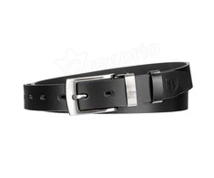 Diržas vyrams Peterson PTN 2600691 Juodas