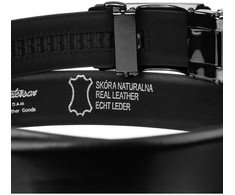 Diržas vyrams Peterson PTN A014 Juodas