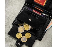 Piniginės ir diržo rinkinys vyrams Peterson PTN SET N4L-DOT