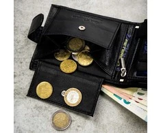 Piniginės ir diržo rinkinys vyrams Peterson PTN SET N992L-DOT