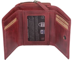 Piniginė moterims AVANCO 384-38-03 RFID - Vyšninė
