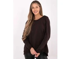 Relevance Džemperis moterim-RV-BL-5850.11X-ciemny ruda