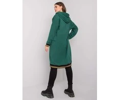 Relevance Megztinis-RV-BL-6791.48-tamsiai žalias