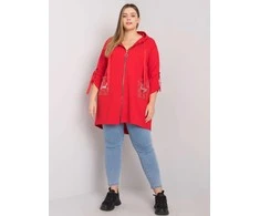 Relevance Megztinis-RV-BL-6795.84-raudonas