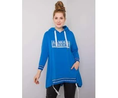 Relevance Megztinis-RV-BL-6849.63P-tamsiai mėlynas