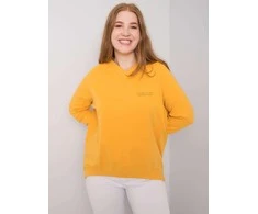 Relevance Megztinis-RV-BL-6852.22P-tamsiai geltonas