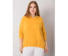 Relevance Megztinis-RV-BL-6852.22P-tamsiai geltonas