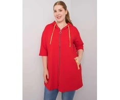 Relevance Megztinis-RV-BL-6863.59P-raudonas
