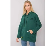 Relevance Megztinis-RV-BL-7098.28-tamsiai žalias