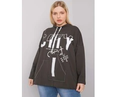 Relevance Megztinis-RV-BL-7166.78P-tamsus chaki
