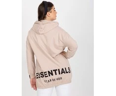 Relevance Megztinis-RV-BL-8277.28-smėlio spalvos