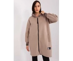 Relevance Megztinis-RV-BL-9225.96P-tamsiai smėlio spalvos