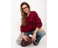 Relevance Džemperis moterims-RV-BL-A1182.46-bordinė