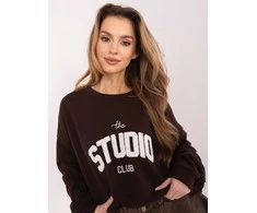 Relevance Džemperis moterims-RV-BL-A1182.46-ciemny ruda