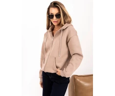 Relevance Bluza-RV-BL-A1555.85-ciemny bezowy
