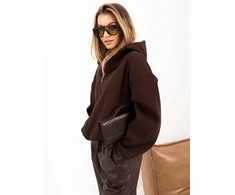 Relevance Bluza-RV-BL-A1576.82-ciemny ruda
