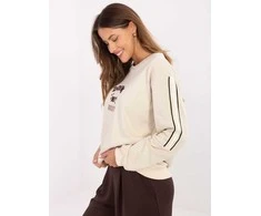 Relevance Bluza-RV-BL-A942.62-jasny smėlio spalva