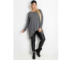 Relevance Bluzka-RV-BZ-5031.06X-ciemny pilka