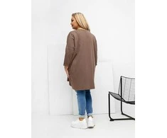 Relevance Bluzka-RV-BZ-A1076.00-ciemny bezowy