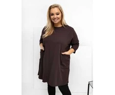 Relevance Bluzka-RV-BZ-A1076.00-ciemny ruda