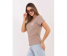 Relevance Bluzka-RV-BZ-A1245.05P-ciemny bezowy
