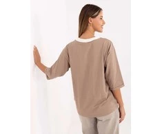 Relevance Bluzka-RV-BZ-A892.00-ciemny bezowy