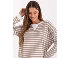 Relevance Bluzka-RV-BZ-A901.55-ciemny bezowy