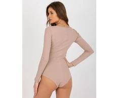 Relevance Triko palaidinė moterims RV-BO-6259-1,31-smėlio spalvos