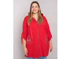 Relevance Megztinis-RV-BL-6795.84-raudonas