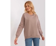 Relevance Megztinis-RV-BL-8261.51-tamsiai smėlio spalvos