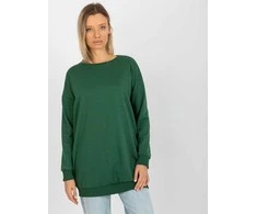 Relevance Megztinis-RV-BL-8310.60-tamsiai žalias
