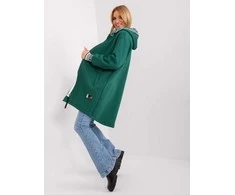 Relevance Megztinis-RV-BL-9225.96P-tamsiai žalias