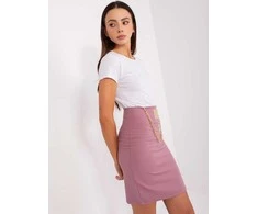 Relevance Spódnica-RV-SD-9029.32P-tamsiai rožinė